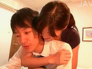 Nippon nympho gets pussy pounded by Tokyo stud