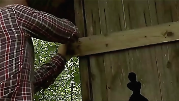Lumberjacks have they captured girls. The first victim. Part 1. Capturing, handcuffs, bondage blowjobs, and rough treatment.